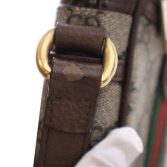 Pre-Loved Gucci Mini GG Supreme Ophidia Crossbody - Picture 11 of 12